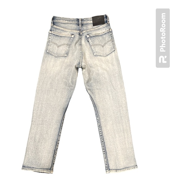 LEVI’S 501  ORIGINAL CROPPED WOMEN'S JEANS selvedge LMC snow diamond size 27/26 - Picture 8 of 13